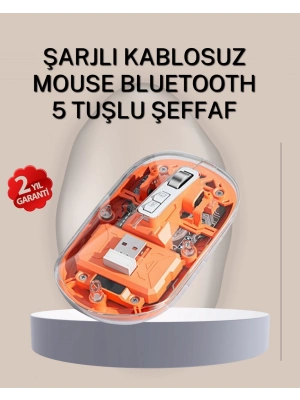 ® Çift Modlu Fare – USB Alıcılı ve Bluetooth Bağlantılı