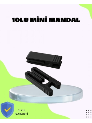 ® Cips Kahve ve Bakliyat İçin Poşet Kapatma Mandalı 10’lu