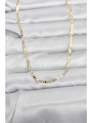 ® CM 14K Gold Renk Zincir Model 60 cm Kadın Kolye