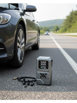 ® Çok Fonksiyonlu Akü Takviye ve Taşınabilir Hava Kompresörü