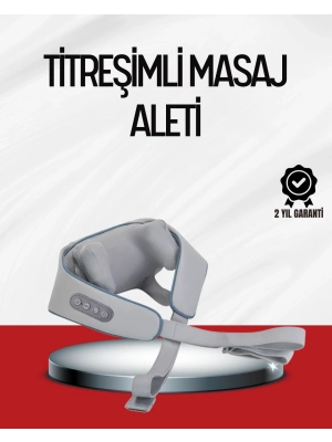 ® Çok Fonksiyonlu Kablosuz Masaj Aleti | 2 Modlu Isıtmalı
