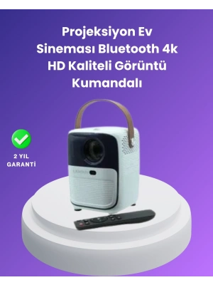 ® Çoklu Giriş Destekli Projektör – HDMI, USB ve Kulaklık Bağlantı Seçenekleriyle Geniş Uyumluluk