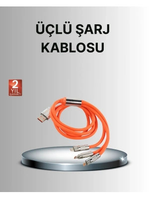 ® Dayanıklı Hızlı Şarj Kablosu – Esnek, Kırılmaz ve Yüksek Hızlı Veri Aktarım Destekli