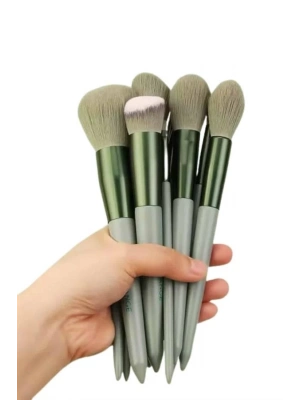 ® Dayanıklı Makyaj Fırçası Seti 13 Parça Yumuşak Kıllı Fırçalar Allık Fondöten Far Fırçası