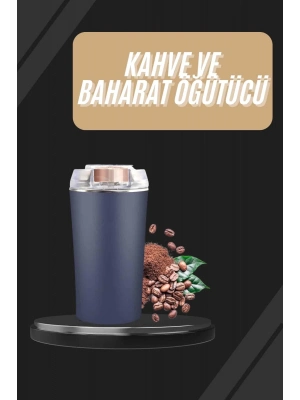 ® Dayanıklı Paslanmaz Çelik Kolay Kullanım Kahve Ve Baharat Öğütücü