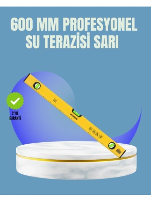 ® Dayanıklı Plastik Gövdeli 600 mm Su Terazisi