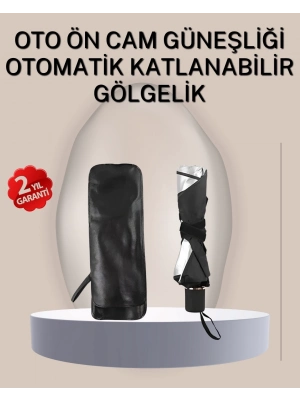 ® Dayanıklı UPE Alaşımlı Şemsiye Tipi Araç Güneşliği - Kolay Katlanır