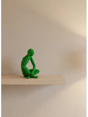 ® DEKORATİF İNSAN FİGÜRÜ YEŞİL