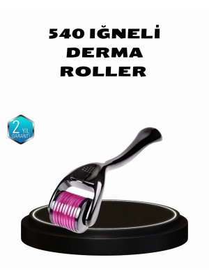 ® Derma Roller Titanyum İğneli Cilt Yenileyici – Akne, Kırışıklık ve Leke Karşıtı