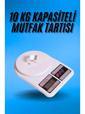 ® Dijital Hassas 10 Kg Mutfak terazisi tartısı LCD Ekran Mutfak Tartısı