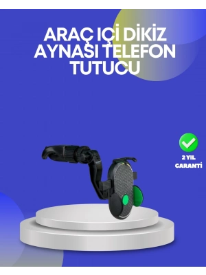 ® Dikiz Aynasına ve Koltuk Başlığına Uyumlu Telefon Tutucu