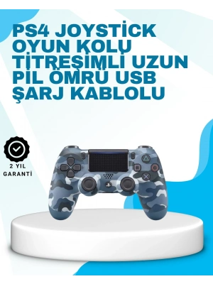 ® Dokunmatik Kontrollü Oyun Kolu – Menü Geçişleri ve Komutlar İçin Kolay Erişim