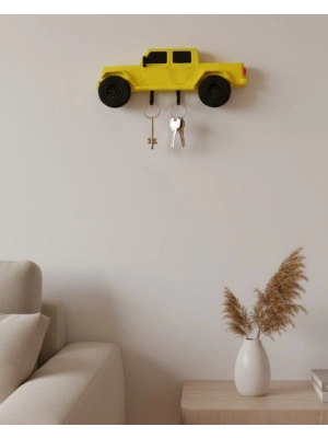 ® Duvara Monte Araba Anahtarlık Dekoratif ve Kullanışlı