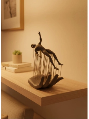 ® EL İNSAN FİGÜRÜ GRİ