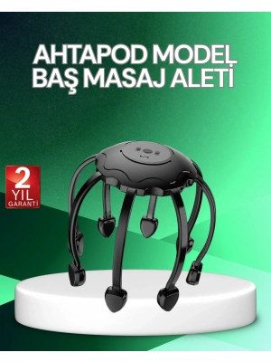 ® Elektrikli Saç Derisi Masaj Aleti Çok Noktalı Titreşimli Rahatlatıcı Bakım