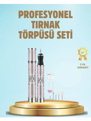 ® Elektrikli Tırnak Törpüsü Ayarlanabilir Hızlı Manikür Pedikür Cihazı