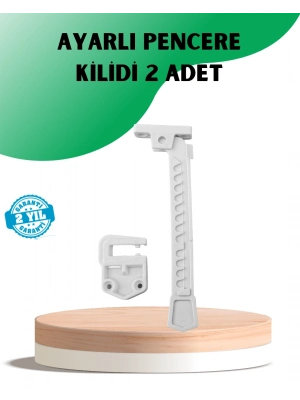 ® Emniyet Amaçlı Pencere Açılma Sınırlayıcı Aparat 2 Adet