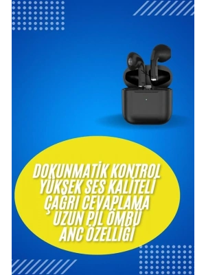 ® En Çok Tercih Edilen Bluetooth Kulaklık Mikrofonlu Silikonsuz Dokunmatik Kontrol