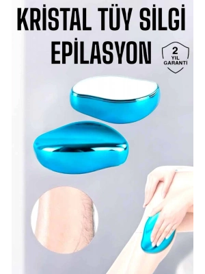 ® Epilasyon Aleti Bacaklar Kollar İçin Yıkanabilir Kristal Epilatör Tüy Silgi