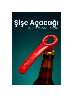 ® Ergonomik Şişe Açacağı - Gazoz, Kola, Bira Kapağı Açıcı