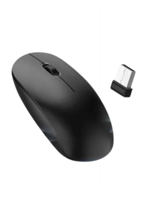 ® Ergonomik Tasarım Kablosuz Siyah Mouse Hassas Uzun Ömürlü