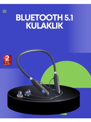 ® Ergonomik Tasarımlı IPX4 Suya Dayanıklı Bluetooth Kulaklık