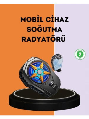 ® Evrensel Uyumlu Type-C Şarjlı Cep Telefonu Radyatörü