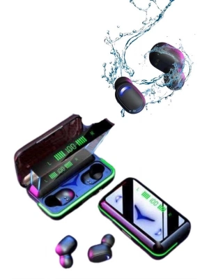 ® Extra Bass Kablosuz Kulaklık Işıklı Bluetooth Kulaklık Powerbank Özellikli