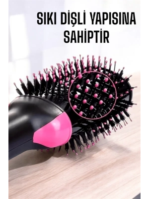 ® Fön Tarak Elektriklenmeyi Önleyen ve Parlaklık Veren Saç Şekillendirici