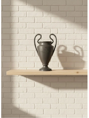 ® Füme Şampiyonlar Kupası 25cm Modern Dekor Ödül Biblo