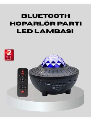 ® Galaxy Yıldız Projektör Çok Renkli Ayarlı Parlaklık Uzay Atmosfer Işığı