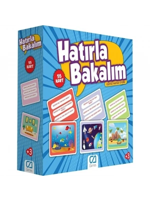 ® Games Hatırla Bakalım Eğitici Hafıza Oyunu 55 Kart 5108