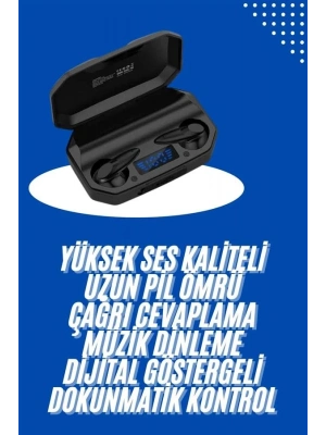 ® Gaming Kulaklık Bluetooth 5.2 Kablosuz Kulakiçi Rgb Işıklı Çift Mikrofonlu