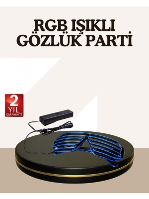 Gece Eğlenceleri İçin LED Işıklı Gözlük