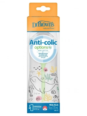 ®   Geniş Ağız PP Antikolik Options Biberon  270 ml Kız