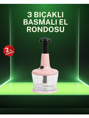 ® Geniş Hazneli Manuel Doğrayıcı Ev Tipi Kullanım