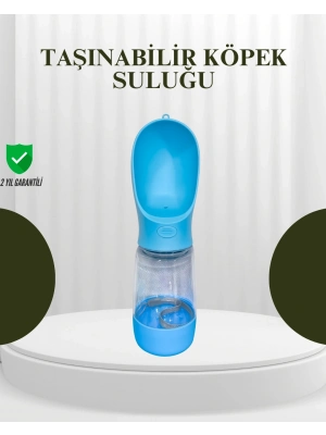 ® Gıda Sınıfı Malzemeli Evcil Hayvan Su Şişesi BPA İçermez Tek Tuş Kontrol