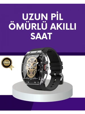 ® GPS ve NFC Özellikli Akıllı Saat iOS Android Uyumlu