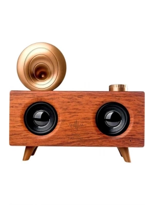 ® Gramafon Nostaljik Radyo Yüksek Ses Kalitesi USB TF Kart Aux