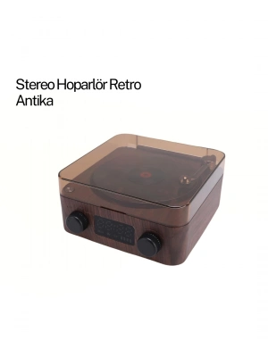 ® GRAMAFON SPEAKER KAHVERENGİ