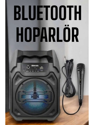 ® Güçlü ve Şarj Edilebilir Bluetooth Hoparlör 6.5 İnç