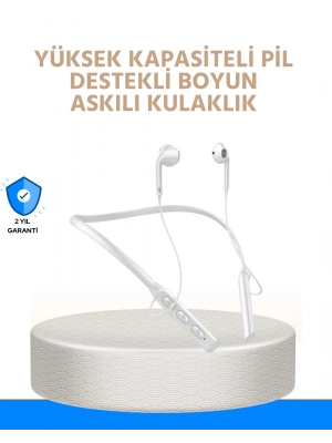 ® Gürültü Azaltıcı Ergonomik Boyun Askılı Kablosuz Kulaklık