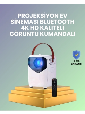® Hafif ve Taşınabilir Projektör – 750 Gram Ağırlıkla Mobil Kullanıma Uygun