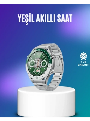 ® Harita Görüntüleme Özellikli Amoled Akıllı Saat 3 Kayışlı Fitness Takipli