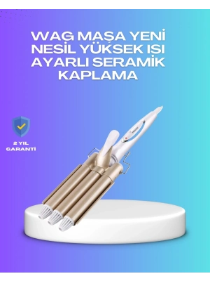 ® Hızlı Isınan Şarjlı Saç Kıvırıcı Maşa