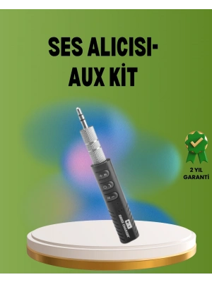 ® Hızlı Şarjlı Bluetooth Ses Alıcısı – Ev, Araç ve Ofis İçin