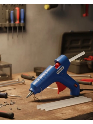 ® Hobi ve Tamir İçin 80 W Silikon Tabancası 11 mm Uyumlu 5 Silikon Hediyeli