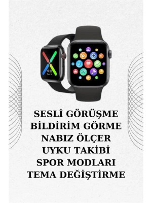 ® İkili Set Dev Kampanya Ucuz Kulaklık Ucuz Akıllı Saat Gürültü Önleyici Uzun Pil Ömrü