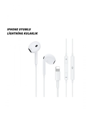 ® iPhone 14 ve altındaki modellerle uyumlu Kablolu kulaklık