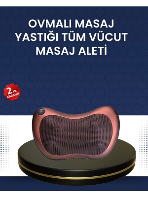 ® Isıtma Özellikli Derin Yoğurma Masaj Yastığı Priz & Çakmak Girişli
